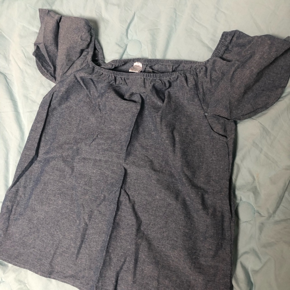Off the shoulder shirt